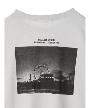 Green Parks バックフォトボックスＴシャツ Off White