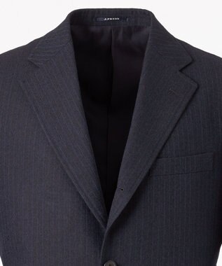 J.PRESS MEN 【CUBA BEACH GENTRY】尾州アーカイブ ストライプ スーツ/総裏 ネイビー系1