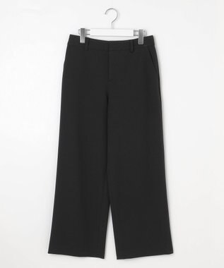 J.PRESS LADIES 【WEB限定カラーあり】T/Rアルガンシルク ワイド パンツ 【WEB限定】ブラック系