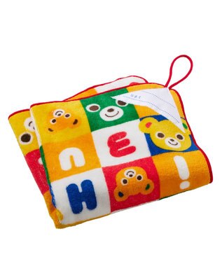 MIKI HOUSE HOT BISCUITS 【ミキハウス】 ループつきタオル マルチカラー