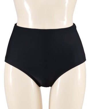 San-ai Resort（三愛水着楽園） 【WEB限定】Aラインワンピース2点セット水着 クロ