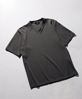 JOSEPH HOMME 【新素材】ハイゲージベアスムース　VネックＴシャツ グレー系