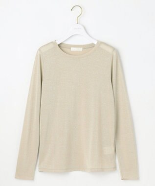 ANY SIS 【洗える】シアーラメ インナー シャンパン