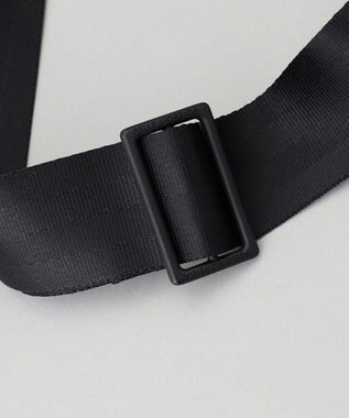 GOTAIRIKU 日本製【PELLE MORBIDA】DICROS SOLO ウエスト型ショルダーバッグ ブラック系