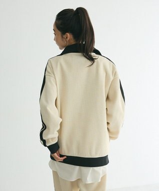 CRAFT STANDARD BOUTIQUE 【ユニセックス】ハーフジップスウェット Ivory