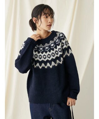 求心柄ニットプルオーバー / CRAFT STANDARD BOUTIQUE | ファッション
