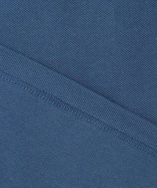 J.PRESS MEN レジメンタル ポロシャツ ブルー系