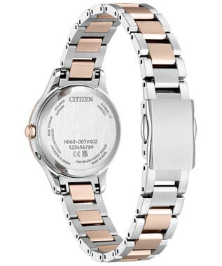 CITIZEN 【xC】北川景子 広告着用モデル エコ・ドライブ電波時計 サクラピンク 軽量 サクラ色