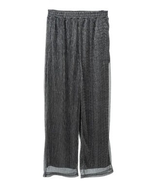 Green Parks ・ＳＵＧＡＲ　ＳＰＯＯＮ　ラメイージーパンツ Silver