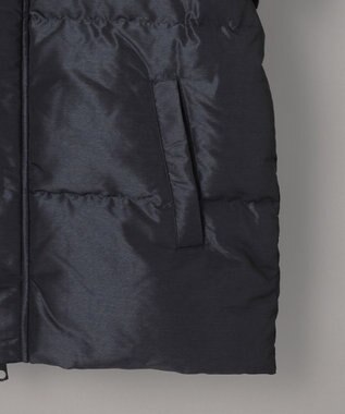 GOTAIRIKU 【ダウン80％使用】ニットスリーブ ダウンブルゾン ネイビー系8