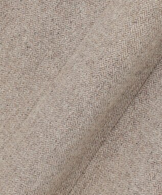 J.PRESS LADIES L ネップヘリンボーン ジャンパースカート モカ系