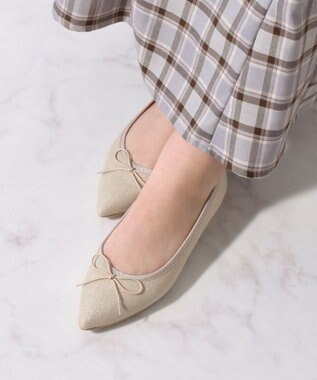 Bridget Birkin 【Bridget Birkin】ポインテッドリボンバレエシューズ