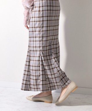 Bridget Birkin 【Bridget Birkin】ポインテッドリボンバレエシューズ ゴールド雑材