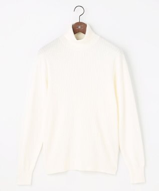 JOSEPH ABBOUD 【キングサイズ・チクチクしない/3シーズン対応/サスティナブル】SNOWY タートルネックセーター アイボリー系