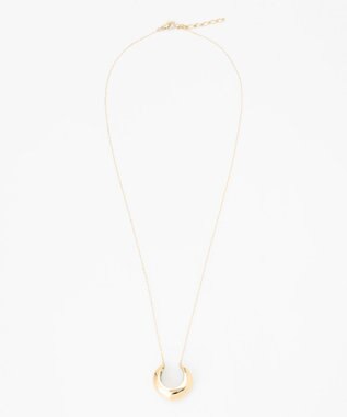 GRACE CONTINENTAL ボリュームフープネックレス ゴールド