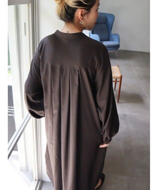 AMERICAN HOLIC イージーケアＷポケットシャツワンピース Gingham Check