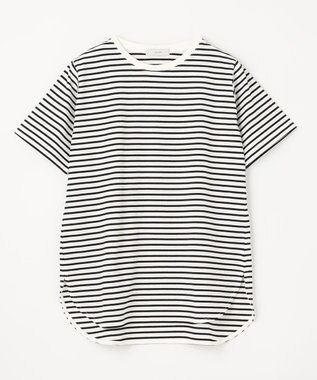 ANY 半袖テールＴシャツ ボーダー