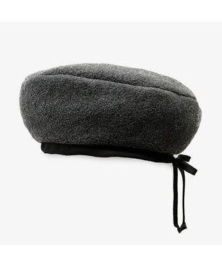 林八百吉商店 un chapeau リバーシブルベレー チャコール