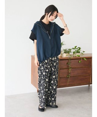 CRAFT STANDARD BOUTIQUE リメイクロゴ半袖Tee Black