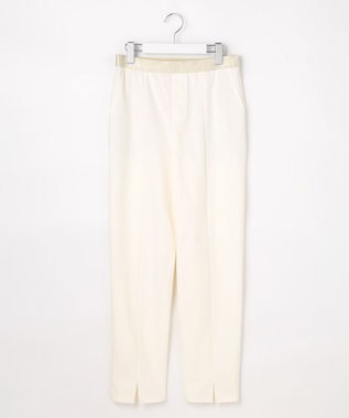 自由区 L 【17号サイズまで展開・SHIHOさん着用】ジョーゼットニット パンツ オフ