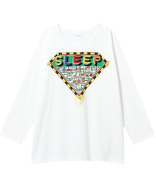 tsumori chisato SLEEP ツモリチサト トップス 長袖 ルームウエア レディース UTX564 /ワコール アイボリー