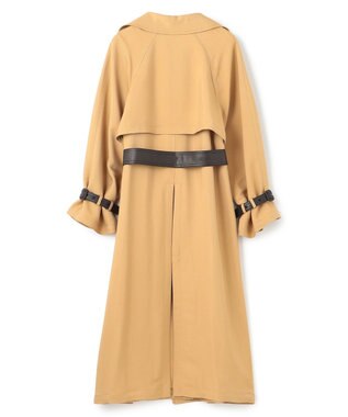 BEIGE， ALAIN / ラップトレンチコート Camel × Brown