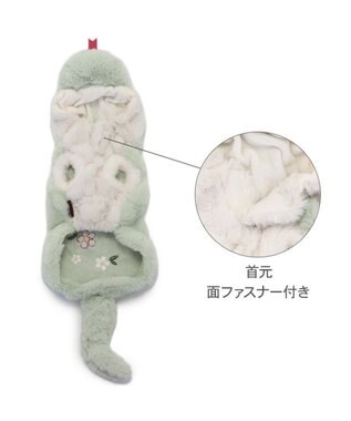 PET PARADISE ペットパラダイス 干支 巳 なりきりパーカー 中型犬 大型犬 黄緑