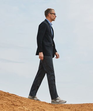 J.PRESS MEN 【MECHANICAL】【ウォッシャブル可】ナイロンハイパワーストレッチ ブレザー /金釦 ネイビー系9