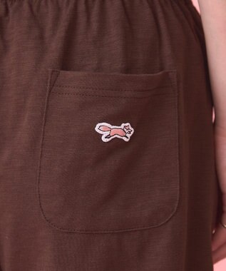 AMERICAN HOLIC 【PENNEY'S】配色ポロ+ショートパンツ Brown