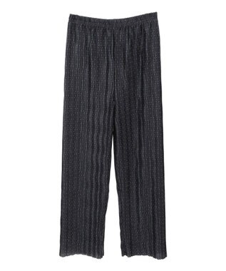 Green Parks セルフカットウェーブプリーツパンツ Dot