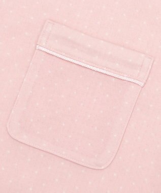 Wing パジャマ 長袖 長ズボン 肌側ピマ綿100％ やわらかな肌ざわり 襟つきシャツタイプ レディース EP3002 ウイング／ワコール ピンク