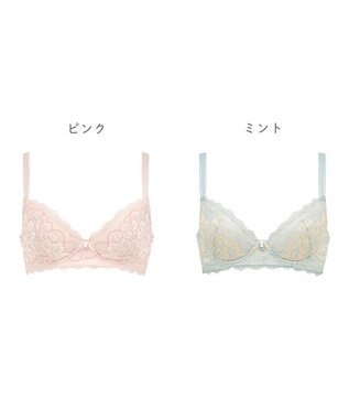 BRADELIS New York 【BRADELIS New York】ウェンディステップ１ブラ23S3　ふんわり包んでナチュラルなシルエットを作る補正ブラ ピンク