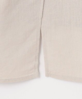 ANY 【洗濯機可能】ライトリネンクロス　チュニック サンドベージュ