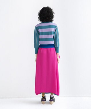 COQ GEO BORDER プルオーバーニット グリーン