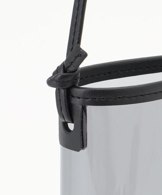 組曲 【UVカット・組曲×setsuko sagittaire】フリルポーチ×サングラス ブラック系