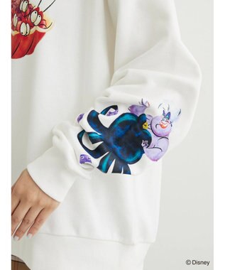 Green Parks Villains／袖アート裏毛プルオーバー Off White