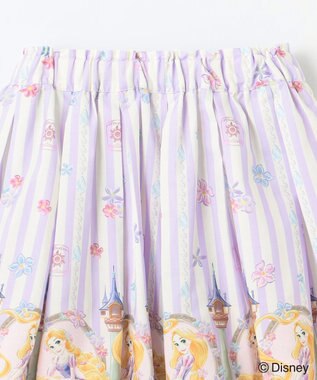 ANY KIDS 【ディズニープリンセス/フローズン】総柄 スカート ラベンダー<ラプンツェル>