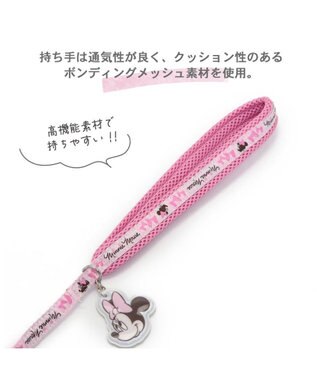 PET PARADISE ディズニー ミニーマウス ピンク ドット リード  【４Ｓ~３Ｓ】 ピンク（淡）