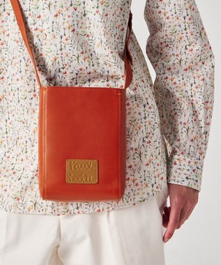Paul Smith カラーブロックSS26 ミニショルダーバッグ オレンジ