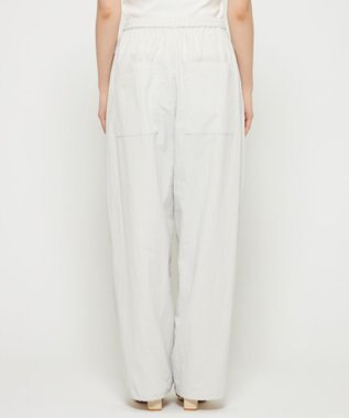 uncrave ライトプルーフナイロン パラシュートパンツ グレージュ