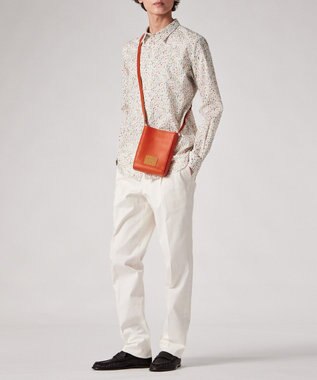 Paul Smith カラーブロックSS26 ミニショルダーバッグ オレンジ