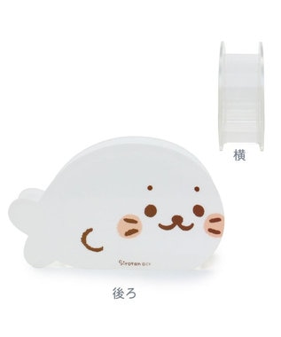 Mother garden しろたん アクリルペンスタンド 《寝そべり》 -