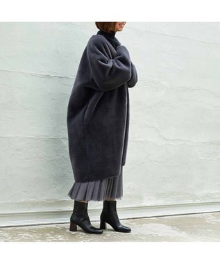 MODE ET JACOMO <MODE ET JACOMO>サイドバックルショートブーツ ブラック