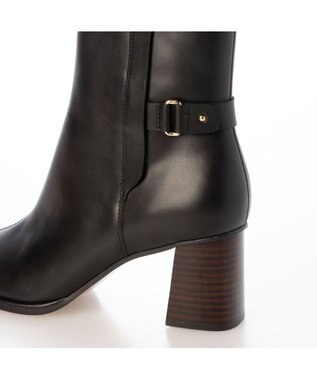 MODE ET JACOMO <MODE ET JACOMO>サイドバックルショートブーツ ブラック