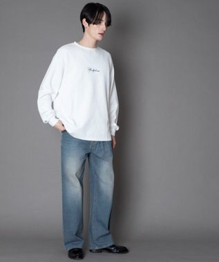 WEGO ワンポイントT（LS） ホワイト