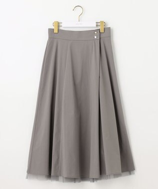 ANY SIS 【2WAY】ライトチュールリバーシブル スカート ライトカーキ