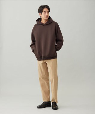 UNFILO MENS 【男女兼用】BEAUTY FORM JERSEY パーカー ブラウン