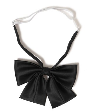 WEGO 【SCHOOLITEM】ミニスクールリボン ブラック