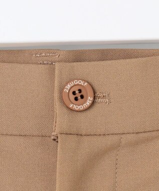 23区GOLF 【WOMEN】【ストレッチ】きれいめストレートパンツ すっきりシルエットでズレにくい ベージュ系