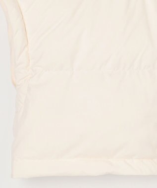 GRACE CONTINENTAL ヘムファーショートダウンジャケット キナリ